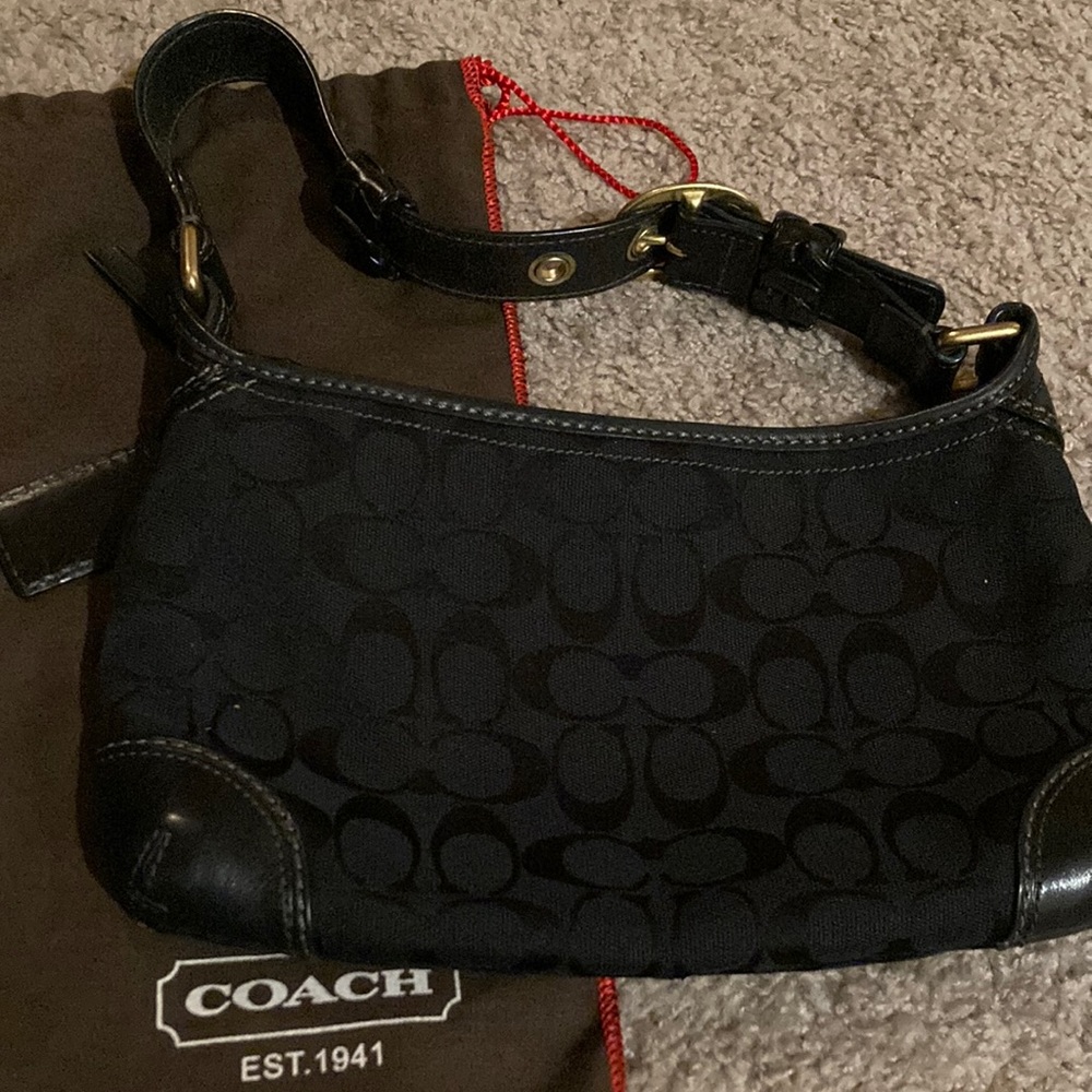 Coach black bag